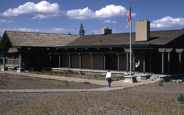 Grant Village Visitor Center Picture
