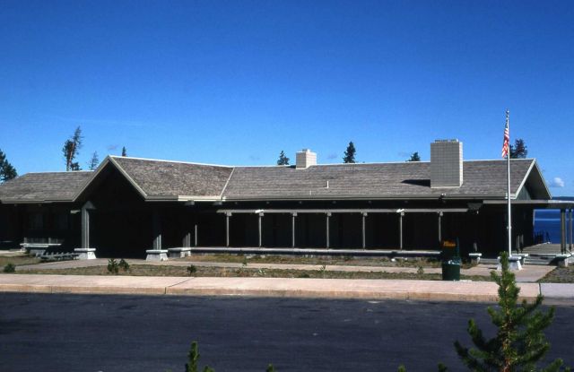 Grant Village Visitor Center Picture