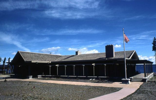 Grant Village Visitor Center Picture