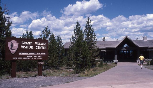 Grant Village Visitor Center Picture