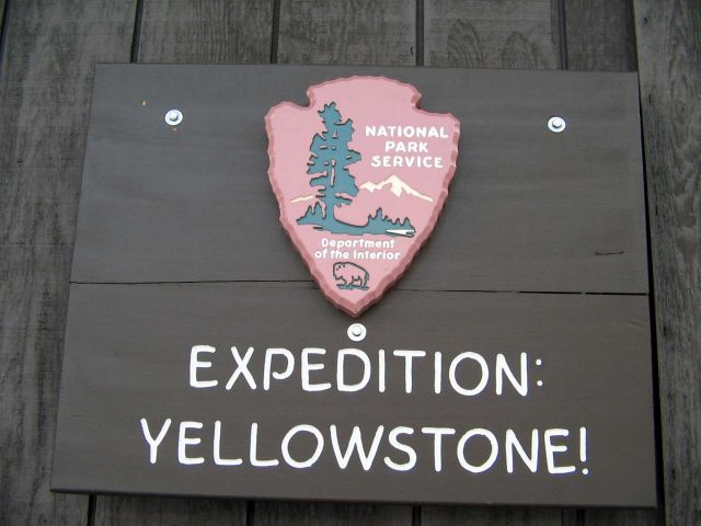 Expedition Yellowstone! sign Picture