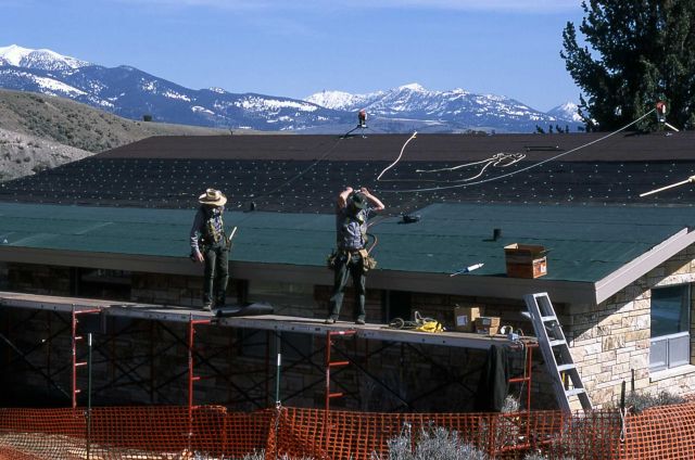 Reroofing Mammoth Clinic Picture