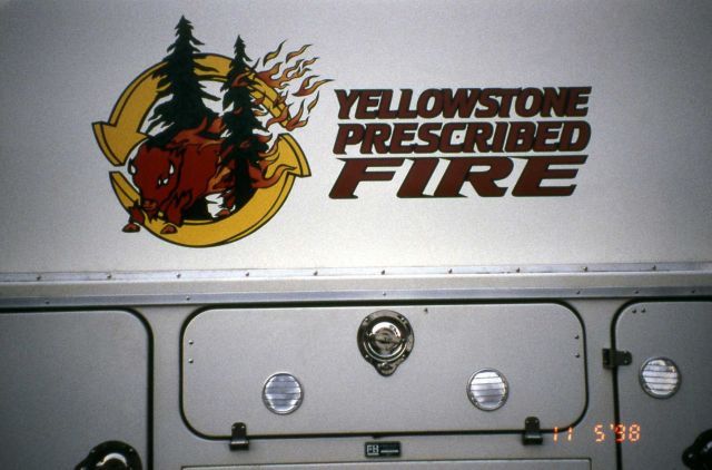 Prescribed burn fire truck Picture