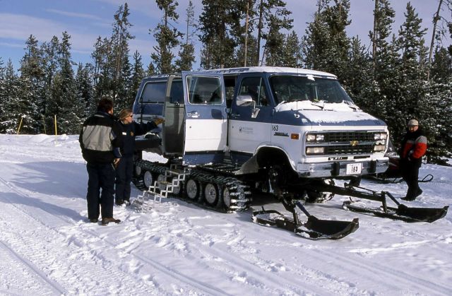 Yellowstone Association/concessioner Winter Wonderland snowcoach Picture