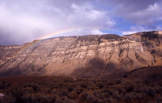 Mt Everts & rainbow Picture