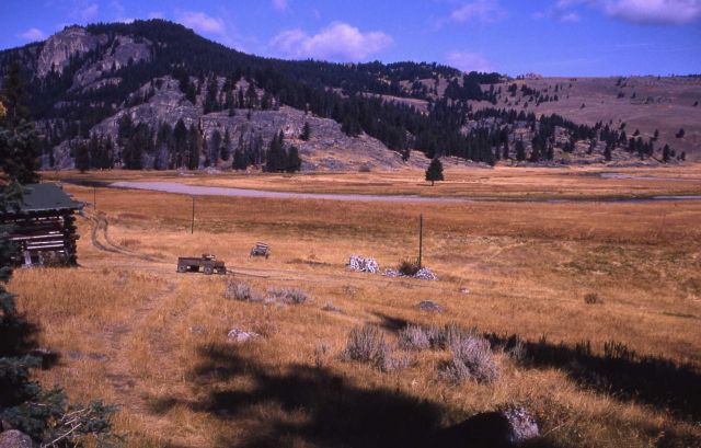 Slough Creek cabin area Picture