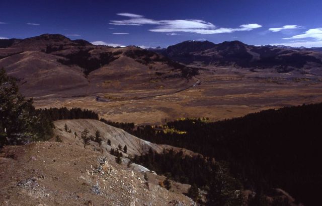 View from Specimen Ridge to the northeast - Druid Peak, The Thunderer Picture