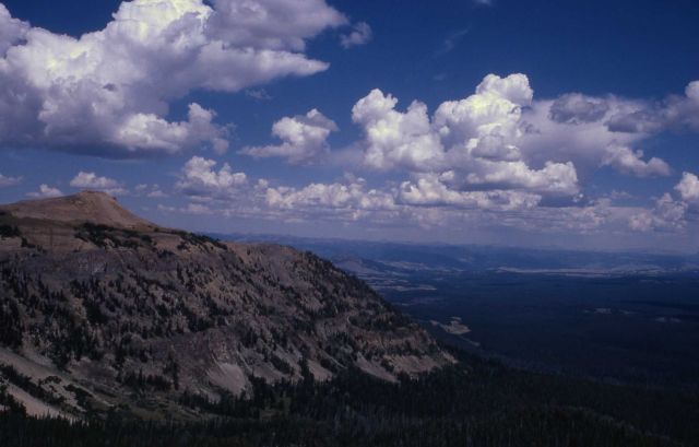 Dome Mountain as seen from Mt Holmes Picture