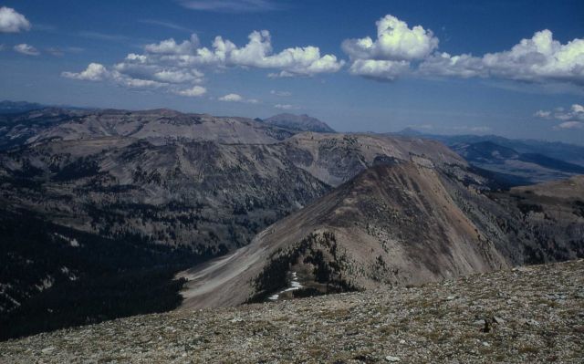 View looking north from Mt Holmes Picture