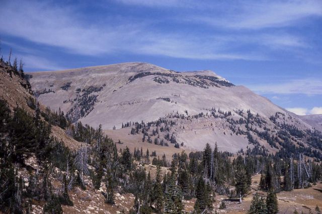 View of Bannock Peak from Bighorn Pass Picture