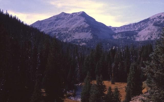 View of Bannock Peak from Bighorn Pass Picture