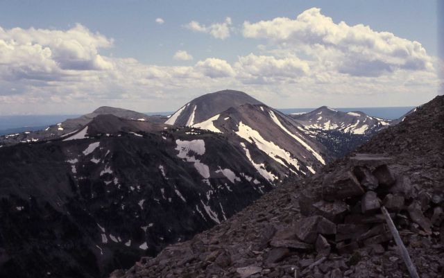 Antler Peak looking toward Mt Holmes Picture