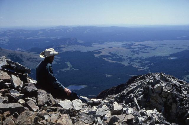 From summit of Electric Peak Picture