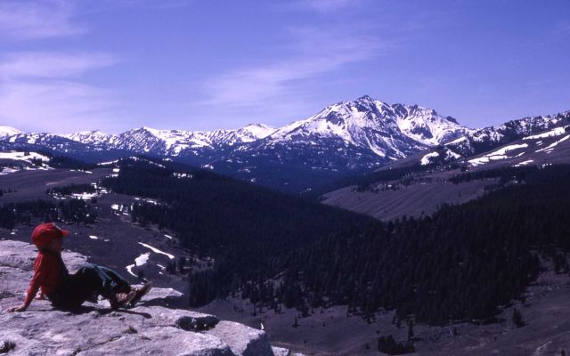 View of Electric Peak as seen from the summit of Terrace Mountain Picture