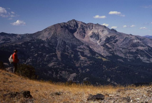 Electric Peak as seen from Sepulcher Mountain Picture