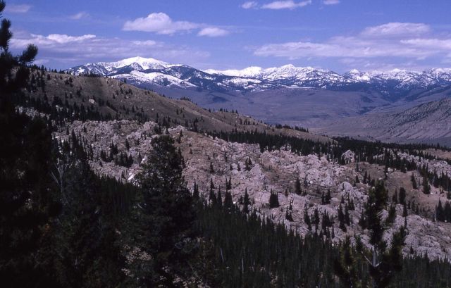 Sheep Mountain as seen from the Hoodoos Picture
