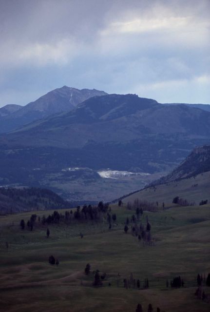 Aerial view of Blacktail Plateau, Sepulcher Mountain & Electric Peak Picture