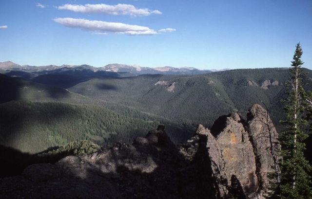 Gallatin Mountains from the West Picture