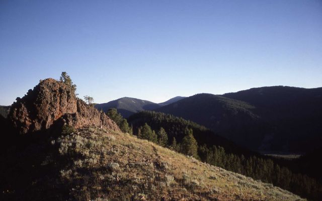 A ridge in the Gallatin Mountains Picture