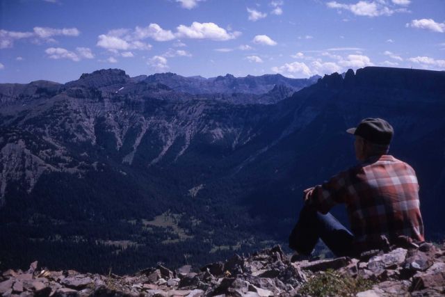 Eagle Peak & Table Mountain from Colter Peak Picture