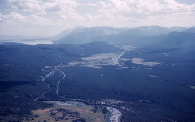 Aerial view of the south gate Picture