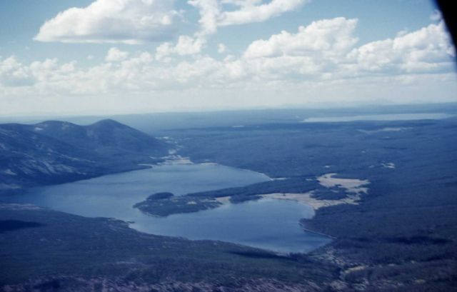 Aerial of Heart Lake Picture