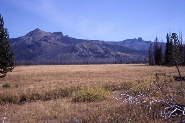Colter Peak & Turret Mountain near Trail Creek Picture
