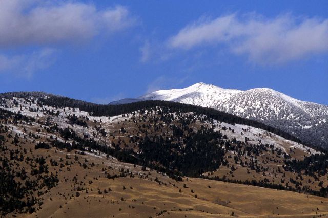 Sheep Mountain in winter Picture