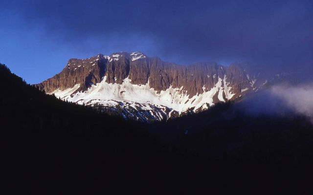 Ampitheater Mountain as seen from Silver Gate, Montana Picture