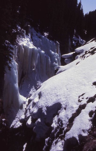 Ice Box Canyon in winter Picture