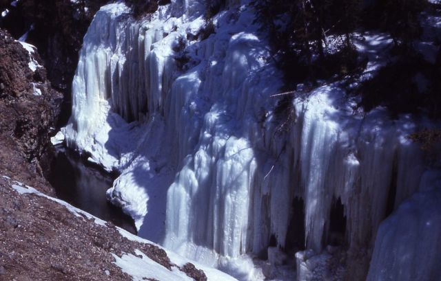 Ice Box Canyon in the winter Picture