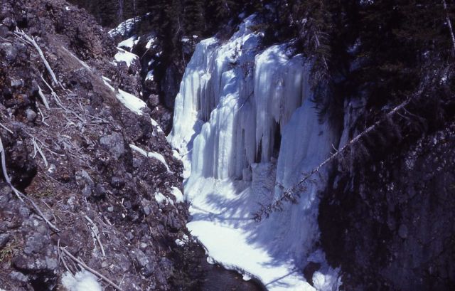 Ice Box Canyon in the winter Picture