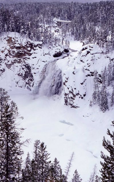 Upper Falls and the surrounding area in the winter Picture