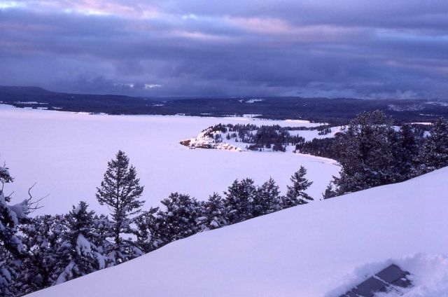 View from Lake Butte Overlook in the winter Picture