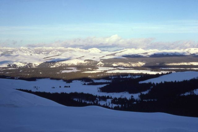 Winter view looking east as seen from Mae West curve Picture