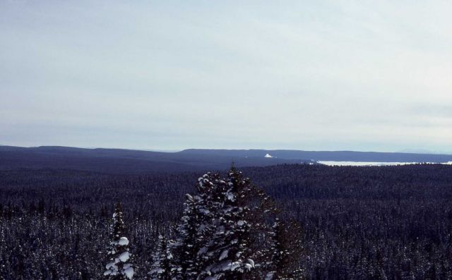 Caldera view in the winter Picture