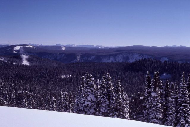 Caldera view in the winter Picture