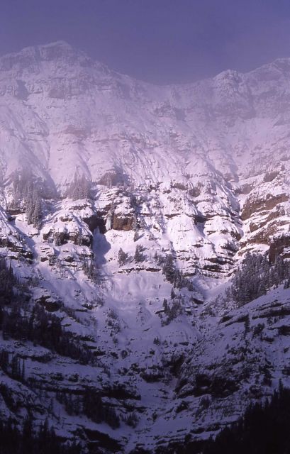 Barronette Peak in the winter Picture