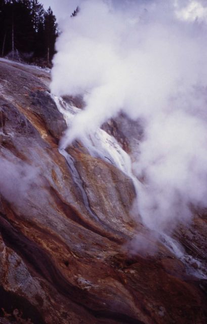Black Growler and nearby steam vents Picture