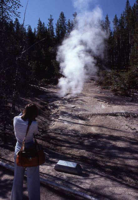 Arch Steam Vent - Norris Geyser Basin Picture