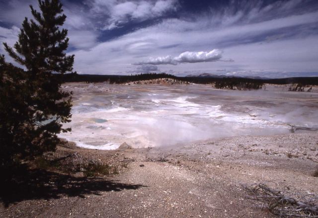 Norris Geyser Basin Picture