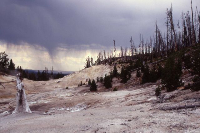 Monument Geyser Basin Picture