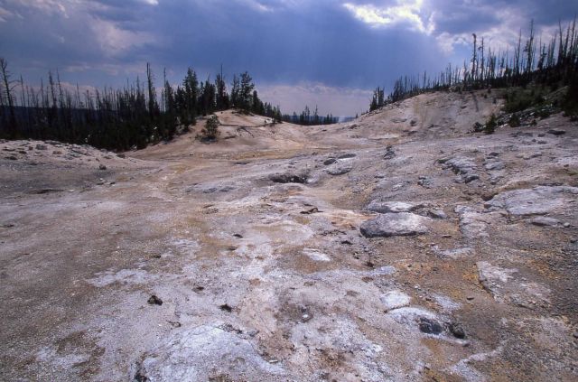 Monument Geyser Basin Picture