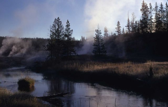 Shoshone Lake Geyser Basin Picture