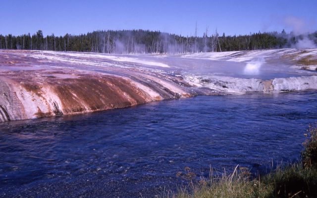 Iron Creek & Black Sand Basin - Upper Geyser Basin Picture