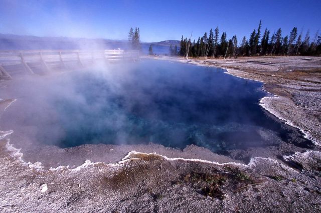 Black Pool - West Thumb Geyser Basin Picture