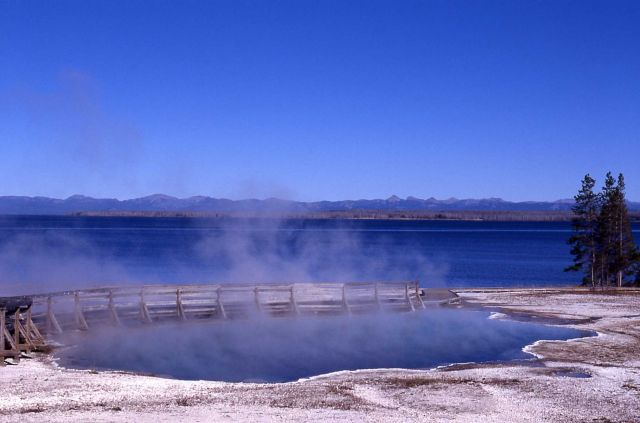 Black Pool - West Thumb Geyser Basin Picture