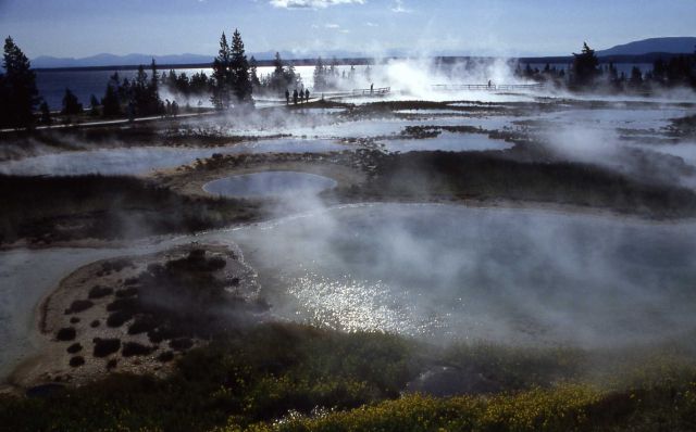 West Thumb Geyser Basin Picture