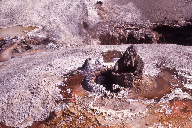 Spike Geyser & Witch Creek - Heart Lake Geyser Basin Picture