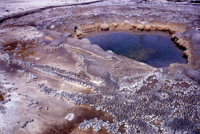 Rustic Geyser - Heart Lake Geyser Basin Picture